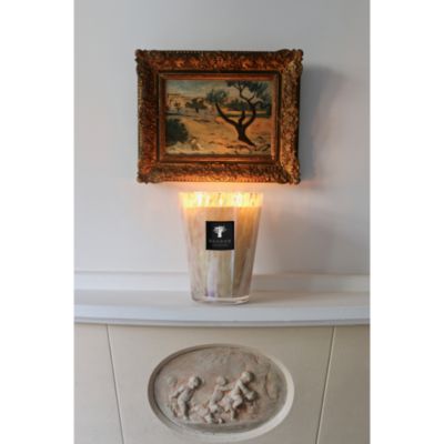 Max 24 White Pearls Candle