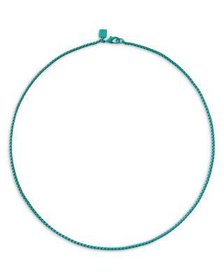 Crystal Haze Jewelry Plastalina Enamel Colored Collar Necklace, 17