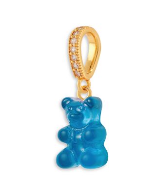 Crystal Haze - Nostalgia Pav&eacute; Bear Pendant in 18K Gold Plated