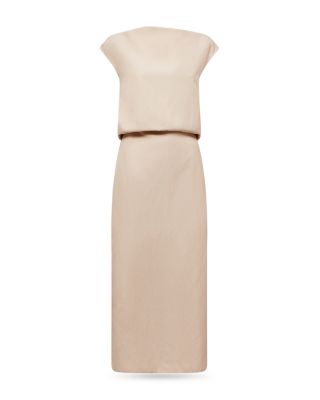 reiss open back midi dress Reiss Alula
