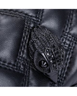 Kensington Drench Small Leather Belt Bag 