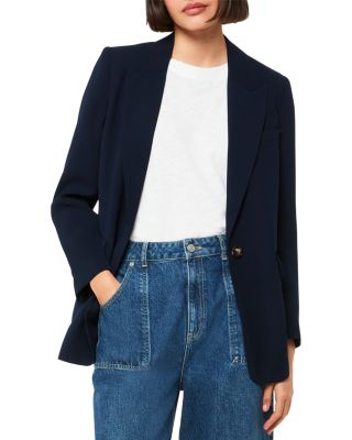 Crepe Boyfriend Blazer