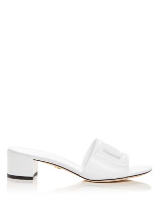 Women's Block Heel Slide Sandals