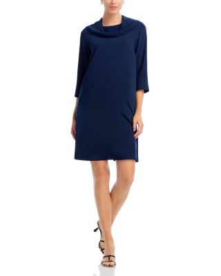 Caroline Rose Cowl Neck A Line Dress | Bloomingdale's Women
