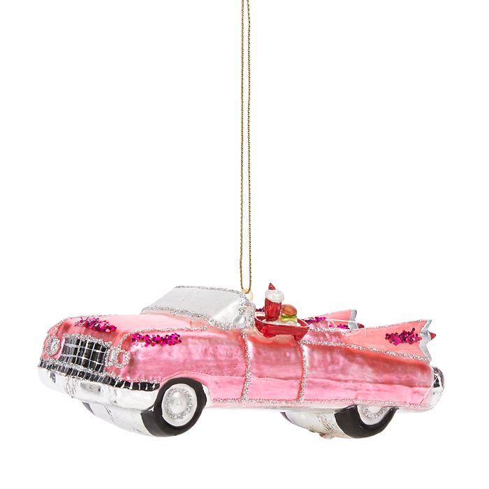 Bloomingdale's Pink Convertible Car Ornament - 100% Exclusive ...