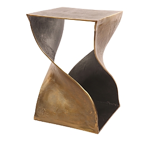 Moe's Home Collection Twist Accent Table In Brown