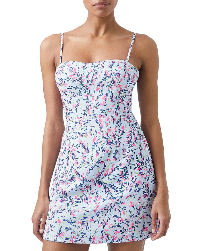 FRENCH CONNECTION Flores Whisper Mini Dress | Bloomingdale's
