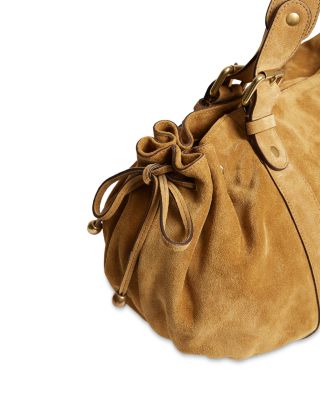 24H Suede Handbag