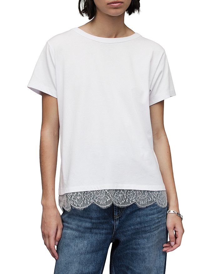 lee t shirt white