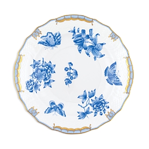 Herend Porcelain Salad Plate In Blue