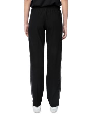 Pomy Crepe Drawstring Pants