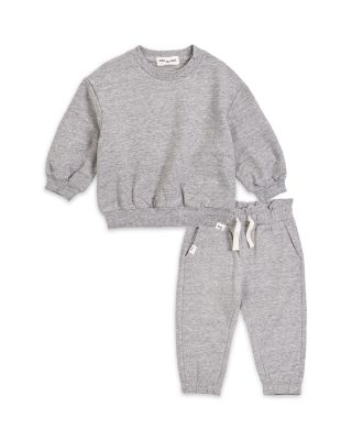 Miles The Label - Girls' Long Sleeved Sweatshirt & Pants Set - Baby
