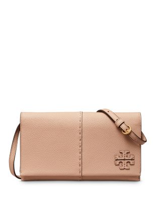 Mcgraw flat leather wallet crossbody hotsell