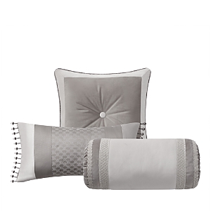 Shop Waterford Palace Decorative Pillows, Set Of 3 In Mocha