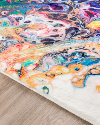 Kikiamo KK1 Round Area Rug, 8' x 8'