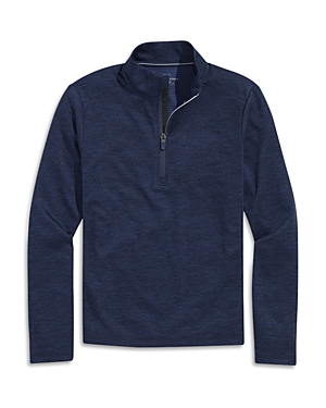 Vineyard Vines Boys' Sankaty Quarter Zip Sweatshirt - Little Kid, Big Kid In Deep Bay