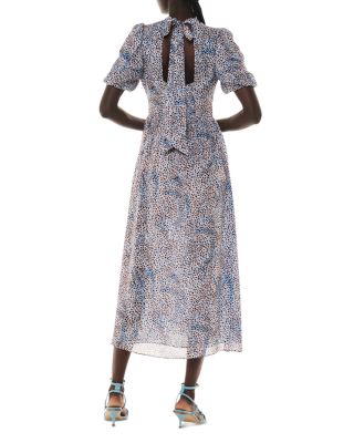 Blair Puff Sleeve Midi Dress