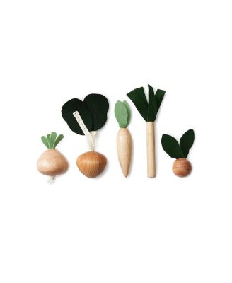 Play Food Veggies Set, Set of 5 - Ages 3-8
