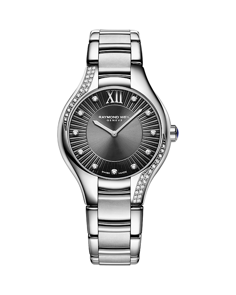 Raymond Weil Women's Noemia Ladies Stainless Steel & Diamond Bracelet Watch In Gray/silver