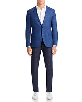 HUGO - Arti & Hesten Tonal Plaid Extra Slim Fit Suit Separates