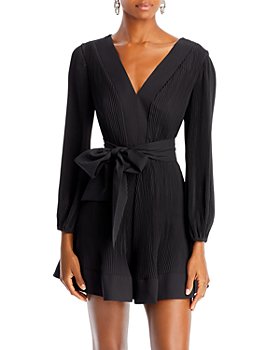 MILLY - Liv Belted Pleated Dress
