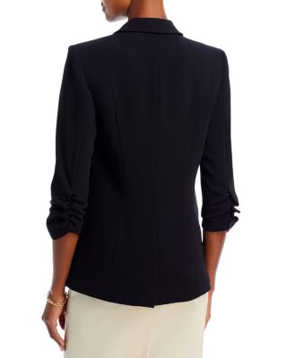Khloe Ruched-Cuff Blazer