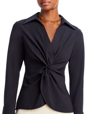 McKenna Twist Front Top