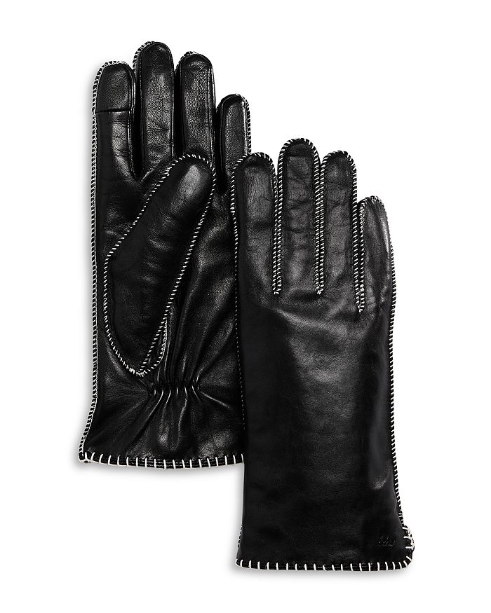 Echo Black Long Leather Glove main image 1