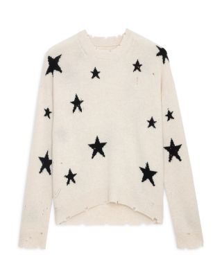 Unisex Markus Distressed Cashmere Sweater