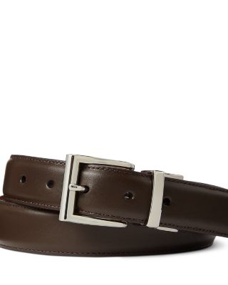 Men's Reversible Leather Dress Belt