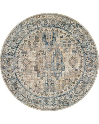 Livabliss - Mirabel MBE-2302 Round Area Rug, 6'7" x 6'7"