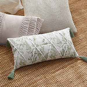 Peri Home Botanical Fern Decorative Pillow, 11 X 22 In Sage