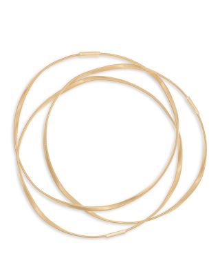 18K Yellow Gold Marrakech Three Strand Bangles
