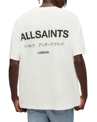 ALLSAINTS - Underground Organic Cotton Logo Graphic Tee