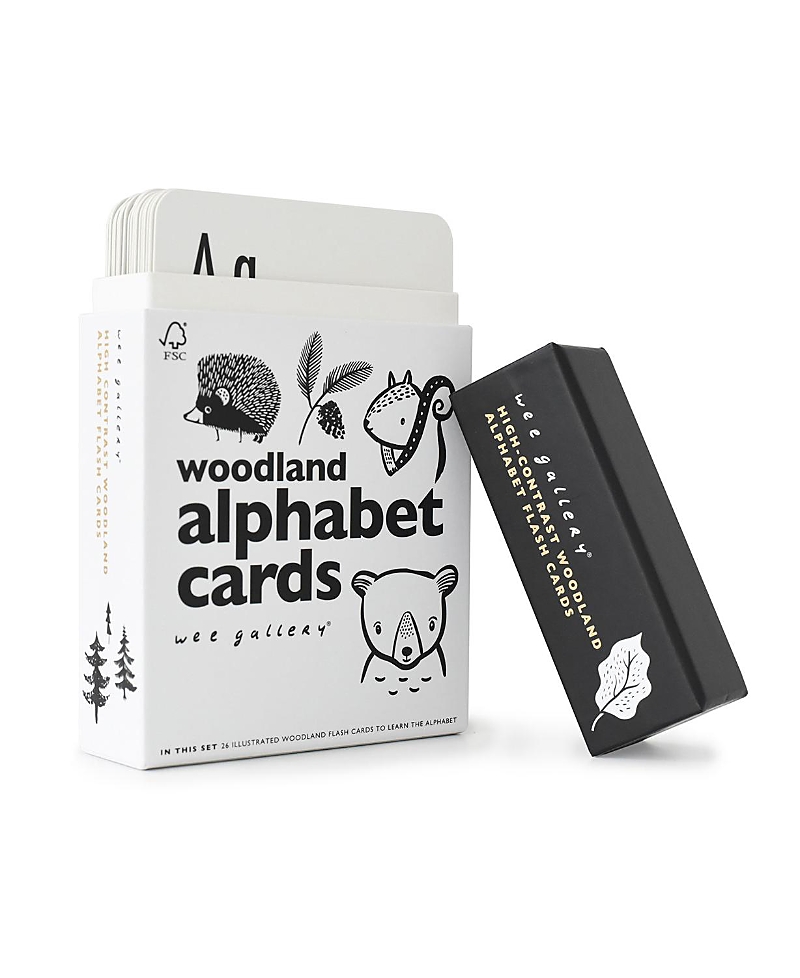 Wee Gallery Woodland Alphabet Cards - Ages 2+