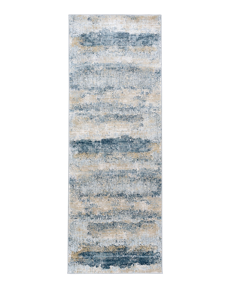 Surya Livabliss Brunswick Bwk-2304 Runner Area Rug, 2'7 X 7'3 In Blue/gray