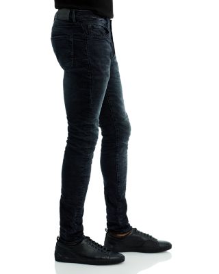 P001 Slim Fit Jeans in Black Wash