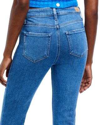 Cindy High Rise Ankle Straight Jeans in Music