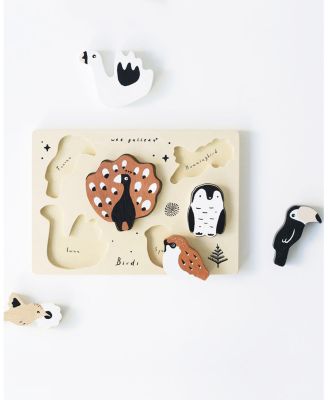 Wooden Tray Puzzle - Birds