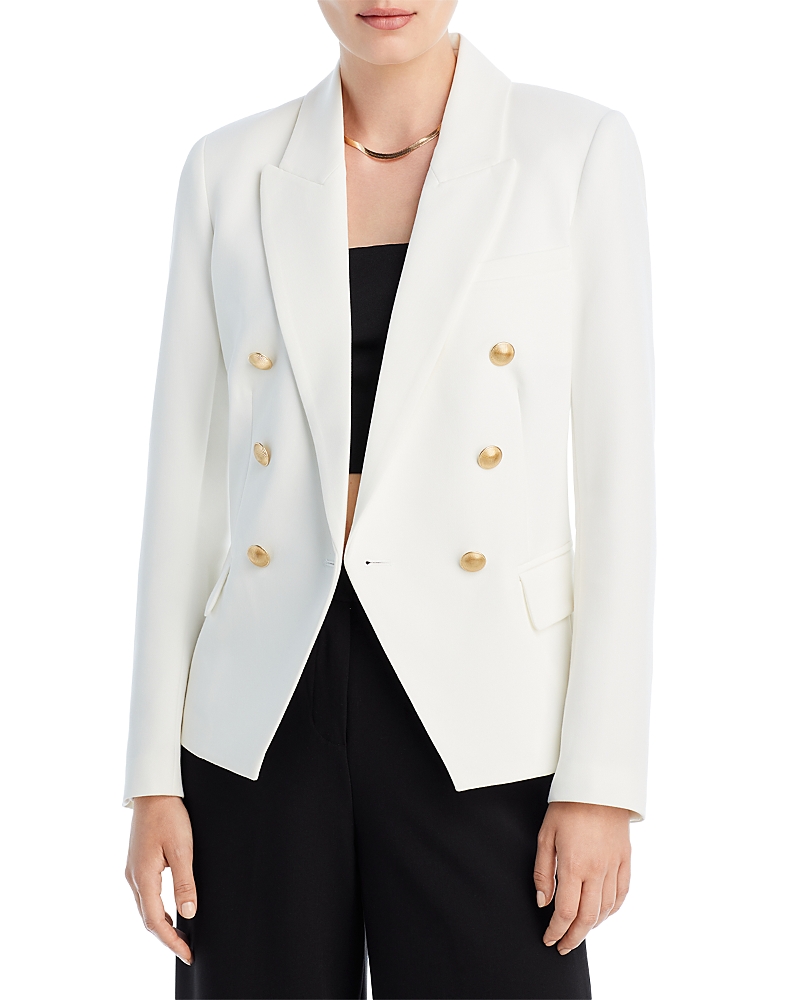 L'Agence Kenzie Double-Breasted Blazer
