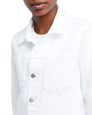 Janelle Slim-Fit Raw Denim Jacket