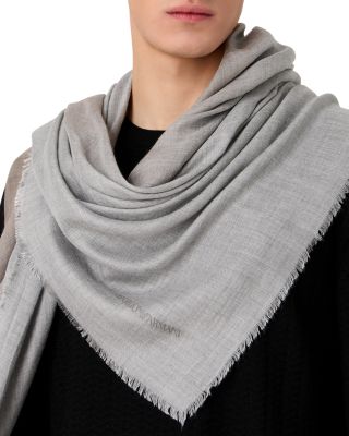 Emporio Armani Fringe Trim Scarf
