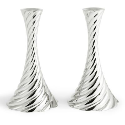 Twist Candleholders, Set of 2