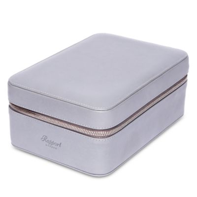 Hyde Park Four Watch Leather Zip Case