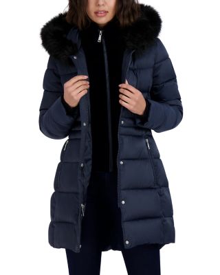Dana Quilted Hooded Coat