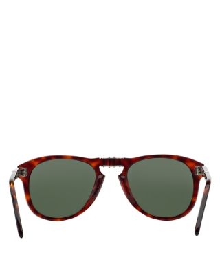 Folding Round Sunglasses, 54mm