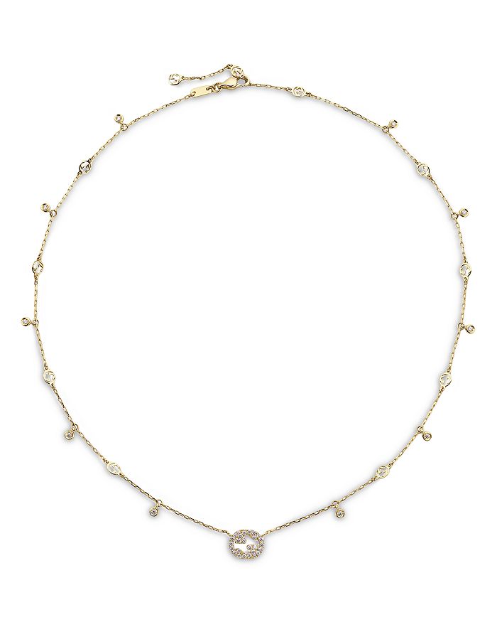 18K Yellow Gold Necklace With Interlocking G