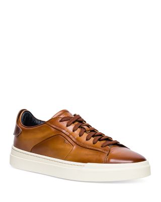 Santoni Men's Gloria Lace Up Low Top Sneakers Bloomingdale's