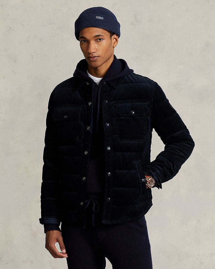 Polo Ralph Lauren Cotton Corduroy Quilted Down Jacket | Bloomingdale's