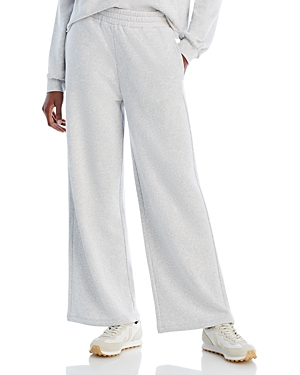 Aqua Relaxed Straight Leg Sweatpants - 100% Exclusive In Heather Grey